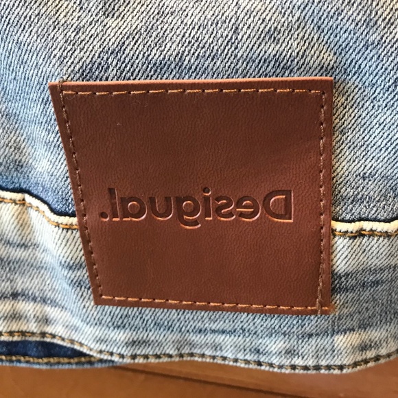 DESIGUAL. JEAN JACKET - Picture 4 of 14